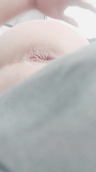 Skinny Young Man Opens His Ass in a Tent