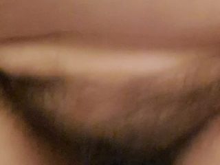Mommy big hairy pussy: Close up Pillow Humping