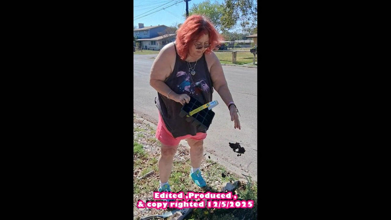 BBW nurse Vicki adventures with friends: Sestřička Vicki Se Potí Na Zahradě