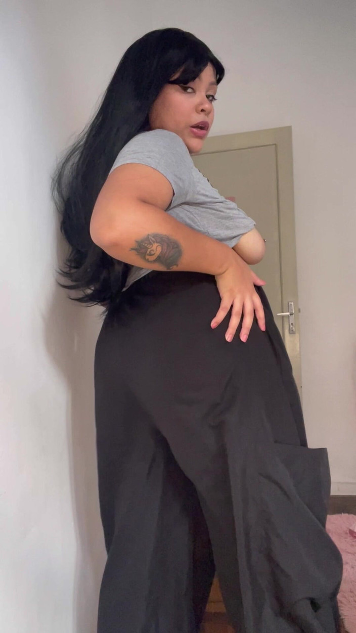 Cutiepiie Chubby: Bbw scheten latend en bespringen op een zakbroek totdat je...