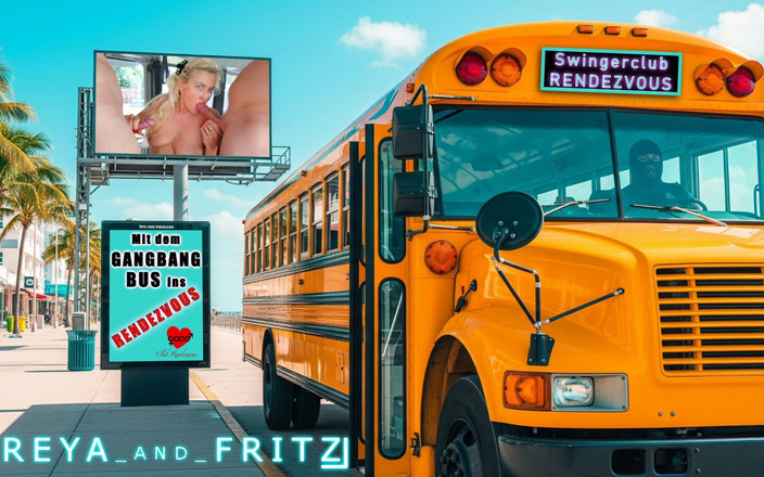 Freya and Fritz: 輪姦バス Vol. 1 - フレイヤは輪姦バスの中で見知らぬ男たちとセックスし、彼らをジュースにします。