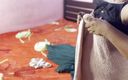 Mallu boobs: Cambio de vestido de niña india presiona sus grandes tetas