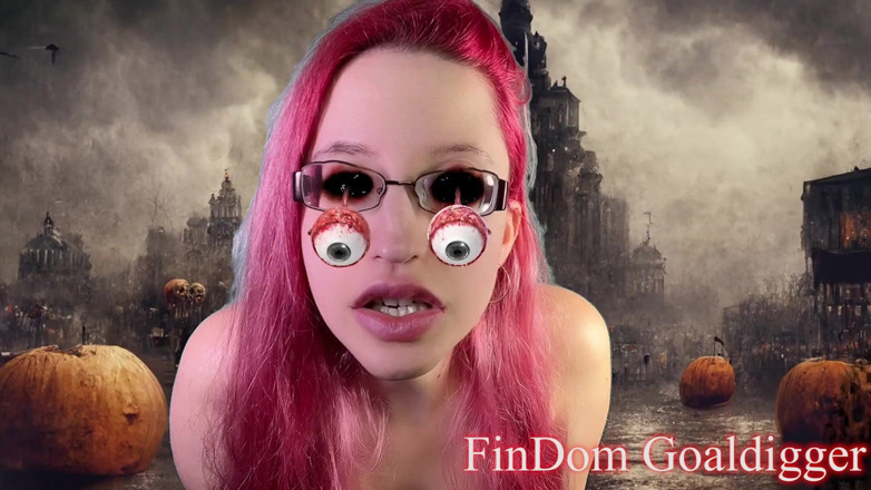FinDom Goaldigger: हैलोवीन आय गुलाम परिवर्तन