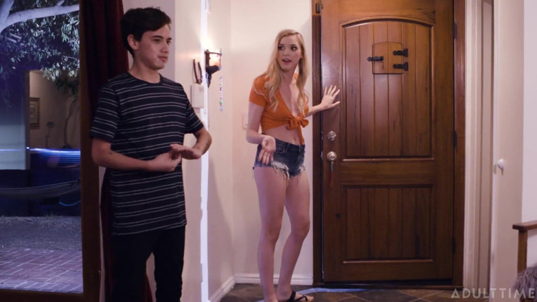 Adult Time: Adult Time - Cam Girl Anny Aurora Catches Stepbro's BFF Looking...