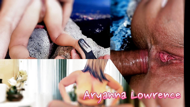 Aryanna_Lowrence: Ejaculação anal na bunda sedosa da empregada