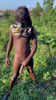 aphriki 12 inch lanba bara kaala land