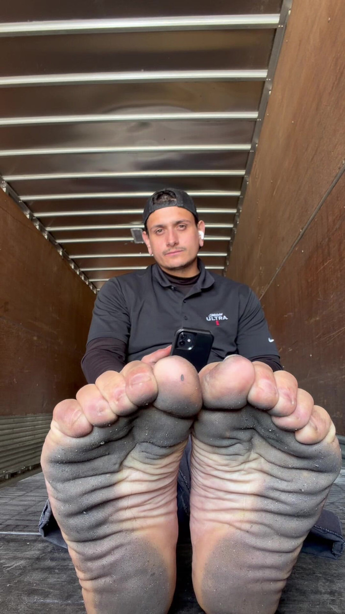 Footboy: Schmutzige sohlen