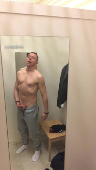 Caught Wanking in Fitting Room