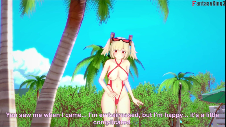 Fantasy king: Burnice Bikini Boquete na Praia - 1 - Zenless Zone Zero (zzz)