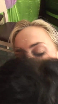 Oiled lesbians fisting each other