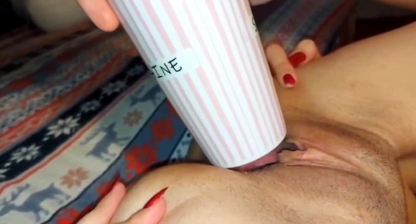 MaksDana33: Dvojitá Vaginální Penetrace, Různé Objekty V