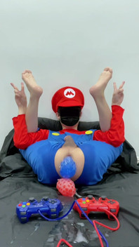 Mario Twink Asshole Squirt and Cum a Lot