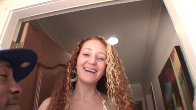 Shorty Mac Girls: Hot curly redhead gets the biggest cock experience ever