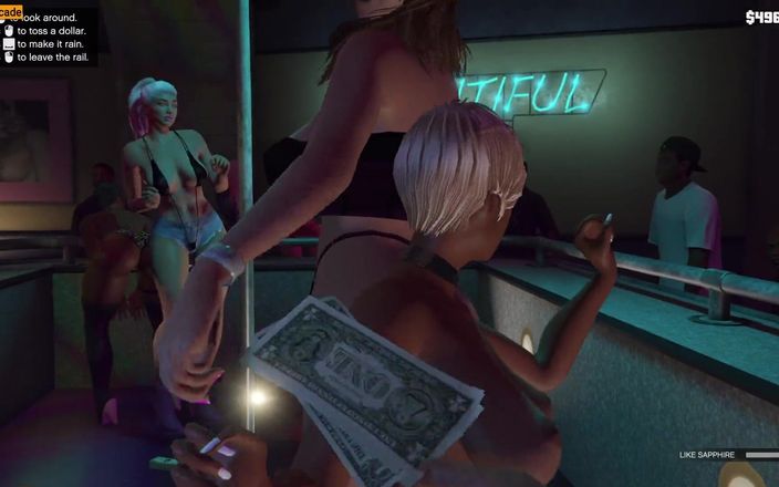 LewdArcade: Gta V Strip Club naakt mod spel [deel 03] Vanilla eenhoorn stripclub...