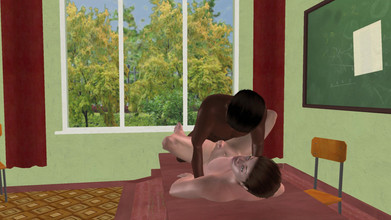 LustMen: 애니메이션 3D 게이 장면 - 격렬한 남성 대 남성 만남 (기계 위치)