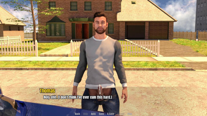 Dirty GamesXxX: Grandmas house: big cock, cumshot on the road ep.28