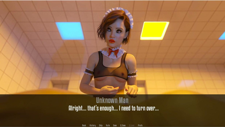 XXX Games Bunk: Anita's stage - gameplay - rollenspel - tengere tiener -massage en geeft aftrekbeurt en...