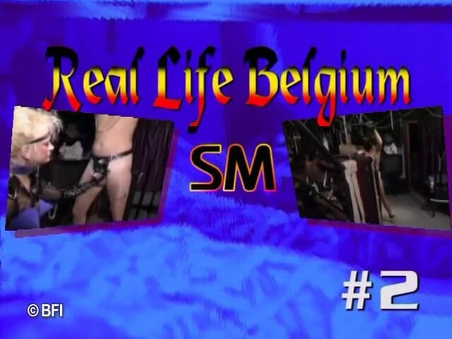 Hardcore slave sex: Belgický femdom vintage film