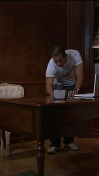 Sexy and blonde secretary Sera Passion is helped by her colleague Mike Angelo who penetrates her wet and shaved pussy