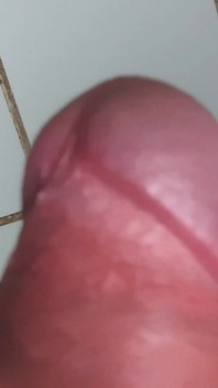 Rough Stepdaddy in a New Angle of the Pink Glans.