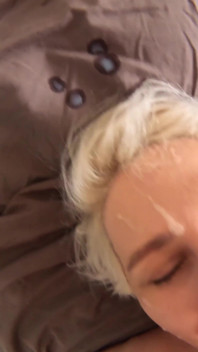 Homemade POV Handjob with Cum on Face!