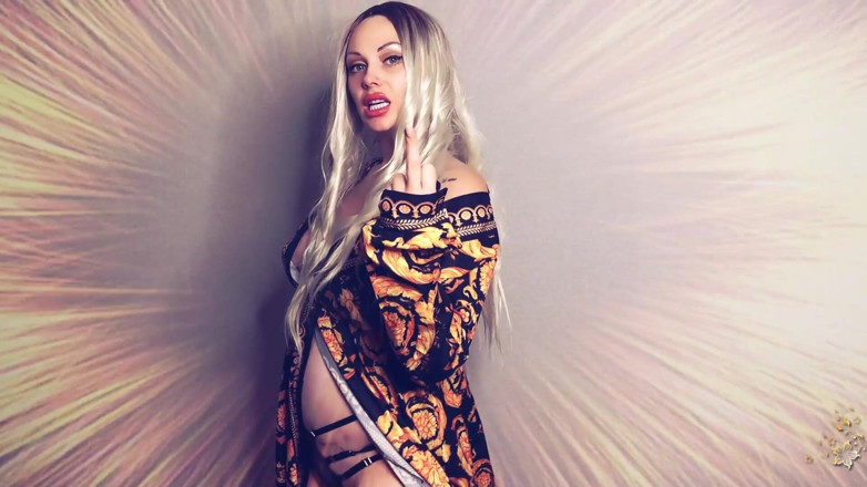 Goddess Misha Goldy: Humilhação hipnotizante! Eu amo arruinar você mentalmente! Foda-se você, atrasado...