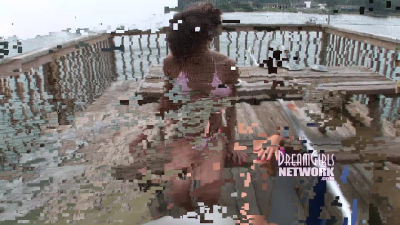Dream Girls: Nervous first timer gets naked and showers