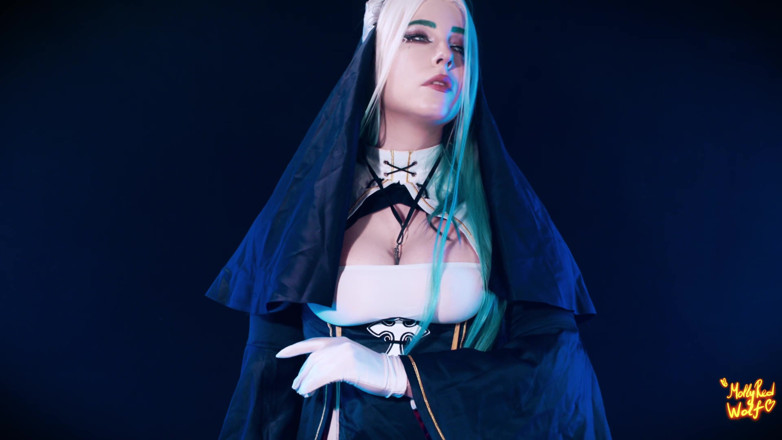 MollyRedWolf: นักบวชหญิงทำให้ฉันเป็นเมียเธอแล้วลงโทษ - Mollyredwolf