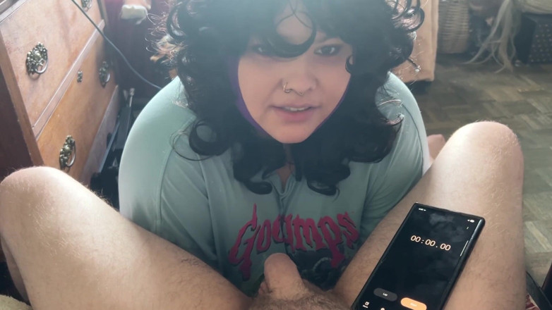 MyPrejacBoyfriend: Blowjob Timer Challenge: Last and I Won’t Cuck You