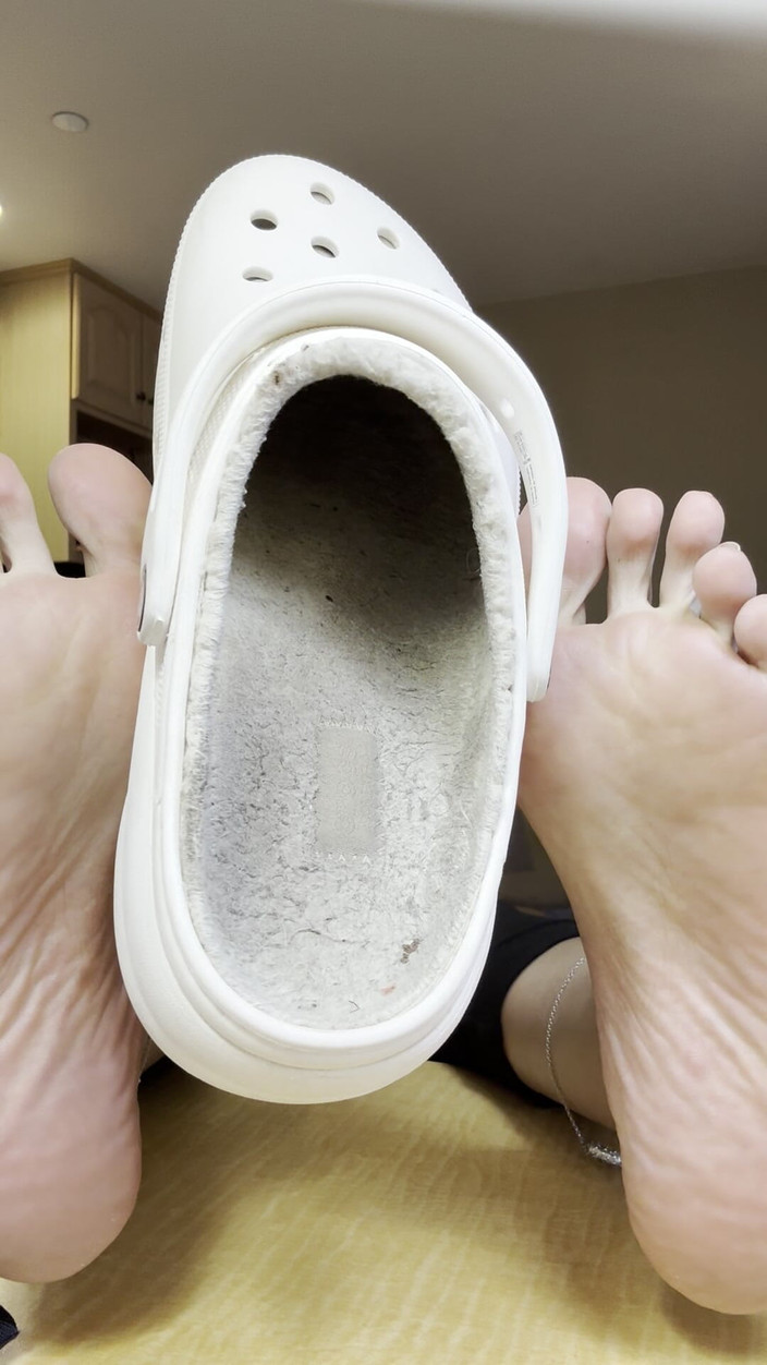 Tan feets: Macocha śmierdzący krokody usuwanie podeszew francuski Pedi