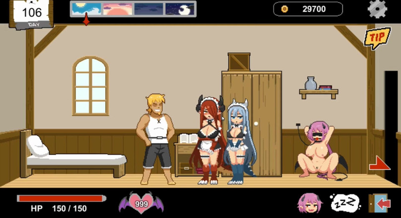 NSFWOtaku: Hentai Hra - Handyman Fantasy - Šukání dlc dívek H scény