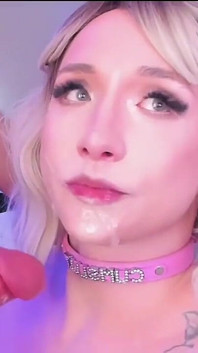 Real rubia trans esposa chupa grande polla