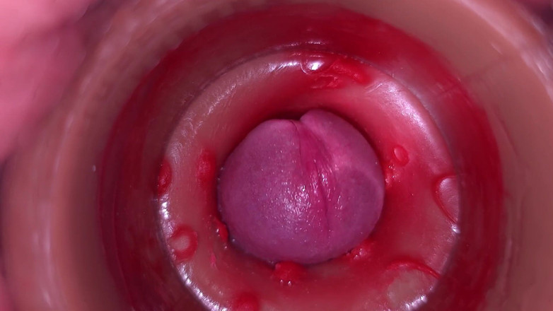 Ladybottox: Kamera in vagina, Gebärmutterhals, pOV, creampie