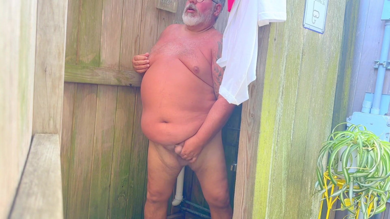 Hand-Free-Daddy-Chub: Noorwegen Dikke Boer in Bijhuis