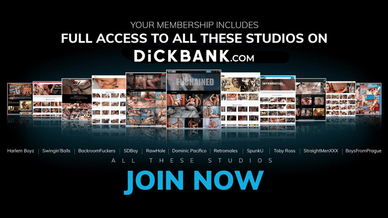 Dick bank: Zack randall e marcus rivers si godono una scopata a...