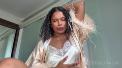 Goddess Luna Law: Satynowy JOI