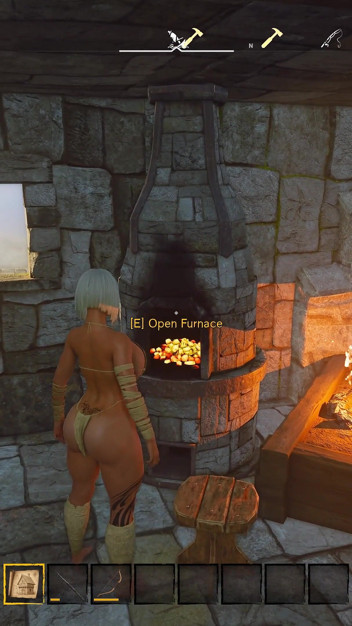 Ep11: Stonehouse Upgrades: Room/bath and Bronze Weapon Crafting in Wicked Island