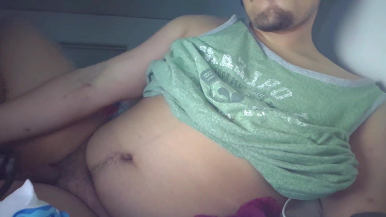 NakyJoss: Tank Top Inflation with Burps and Farts