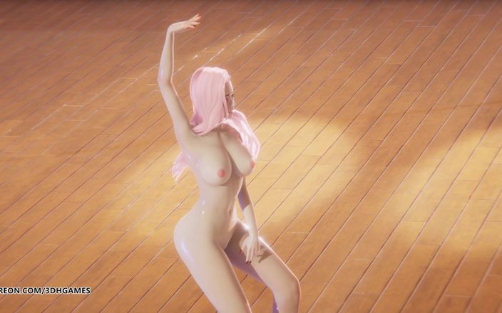 3D-Hentai Games: [mmd] Hyolyn - Dally Seraphine 섹시한 벌거벗은 Kpop 댄스 리그 전설 헨타이 무수정 4K 60fps