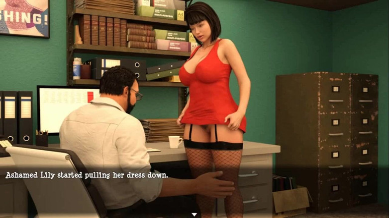 Dirty GamesXxX: Хуй из долины: домохозяйка показывает свою киску своему сердитого босса, эпизод 24