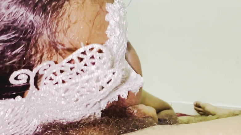 Immfuck: Indische muslimische hijab-halsfick-königin ist wieder da, sperma im mund, dicke...