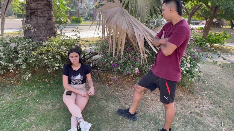 kathalina bronw: I Comfort My Little Neighbor with a Hard Ass Fuck...