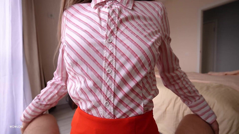 wowlove: Fitte MILf hilft mir, vor der arbeit auf ihre kleinen...
