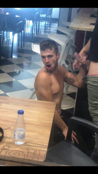 Flashback - Hector Sucking Carlos’s Cock in the Middle of a Bar