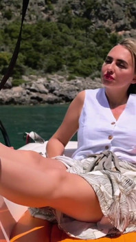Feet and Heels on the Boat