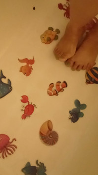 Stepping on My Fishies