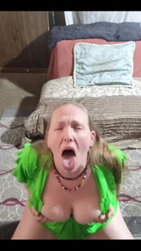 Masturbating on a Dildo