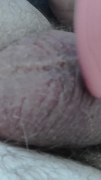 He Spermed Partially and Continued Masturbating