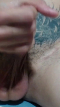 Attractive Young Gay Amateur Strokes His Big Cock Solo