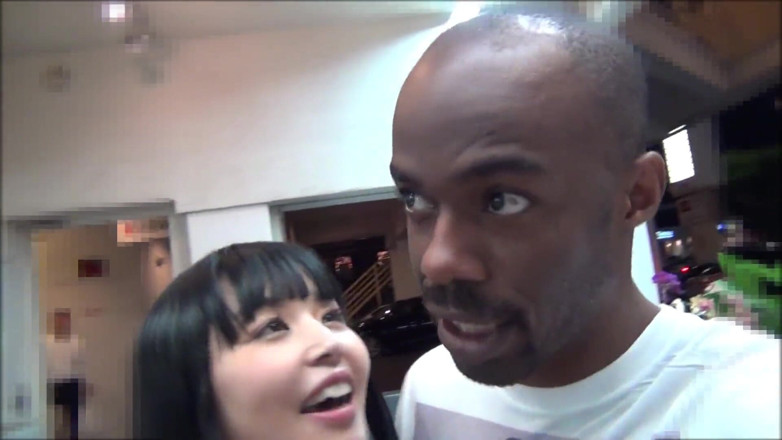 Caribbeancom: Sweet oriental teen pussy creampied by big black cock